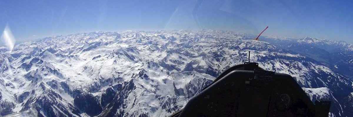 Flugwegposition um 11:47:23: Aufgenommen in der Nähe von Rottenmann, Österreich in 2400 Meter